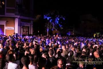 Suelta del Perro Maldito y espectáculo pirotécnico en Valsequillo (Foto Francisco J. Santana)