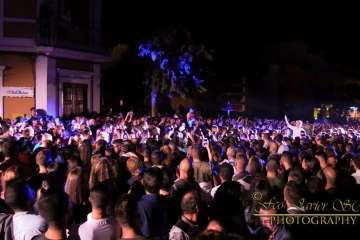 Suelta del Perro Maldito y espectáculo pirotécnico en Valsequillo (Foto Francisco J. Santana)