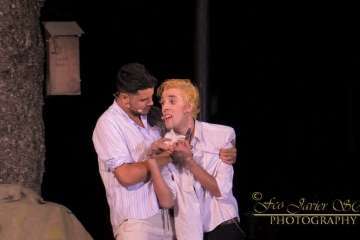 Suelta del Perro Maldito y espectáculo pirotécnico en Valsequillo (Foto Francisco J. Santana)