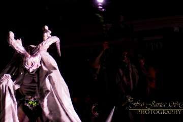 Suelta del Perro Maldito y espectáculo pirotécnico en Valsequillo (Foto Francisco J. Santana)