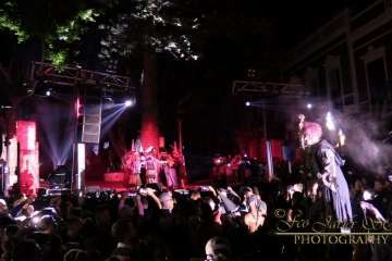 Suelta del Perro Maldito y espectáculo pirotécnico en Valsequillo (Foto Francisco J. Santana)