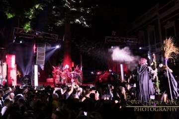 Suelta del Perro Maldito y espectáculo pirotécnico en Valsequillo (Foto Francisco J. Santana)