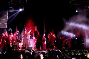 Suelta del Perro Maldito y espectáculo pirotécnico en Valsequillo (Foto Francisco J. Santana)