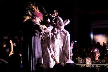 Suelta del Perro Maldito y espectáculo pirotécnico en Valsequillo (Foto Francisco J. Santana)