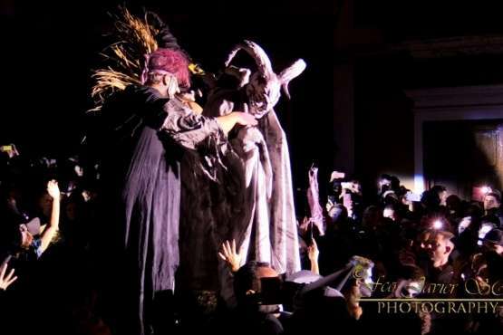 Suelta del Perro Maldito y espectáculo pirotécnico en Valsequillo (Foto Francisco J. Santana)