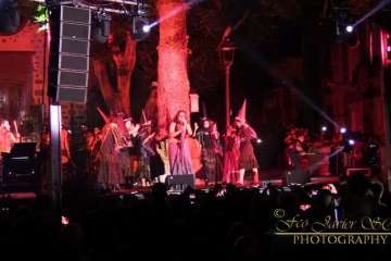 Suelta del Perro Maldito y espectáculo pirotécnico en Valsequillo (Foto Francisco J. Santana)