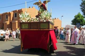 Procesión y feria de ganado en Valsequillo (Foto TA y Acfi Press)