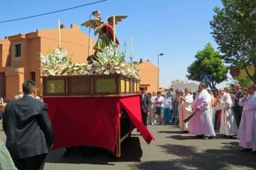 Procesión y feria de ganado en Valsequillo (Foto TA y Acfi Press)