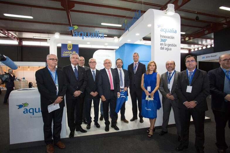 Imagen de la inauguración de la Feria Canagua&energía (Foto TA)