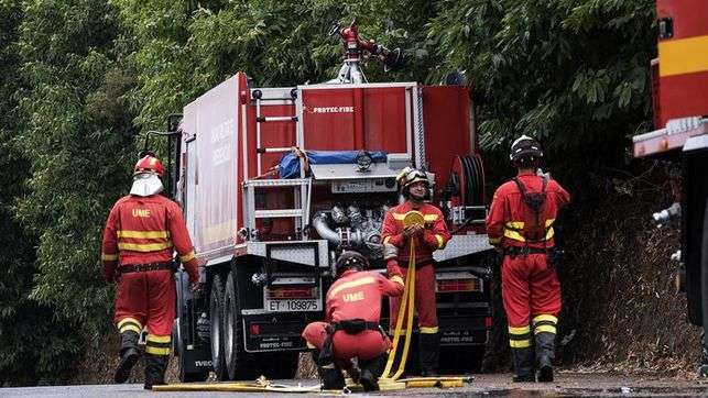 Archivo. Servicio que actuó en la extinción del incendio (Foto TA)