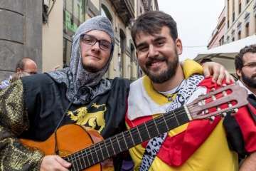 Festival de Tunas bajo el calor (Foto José Francisco Fernández Belda)