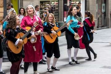 Festival de Tunas bajo el calor (Foto José Francisco Fernández Belda)