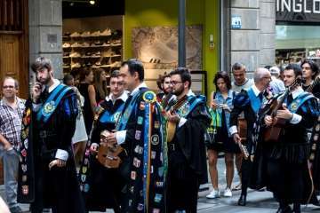 Festival de Tunas bajo el calor (Foto José Francisco Fernández Belda)
