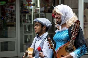 Festival de Tunas bajo el calor (Foto José Francisco Fernández Belda)