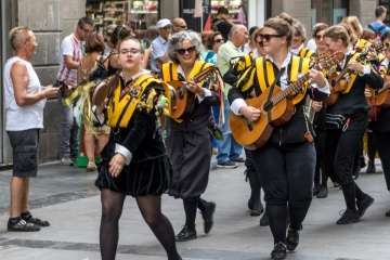 Festival de Tunas bajo el calor (Foto José Francisco Fernández Belda)
