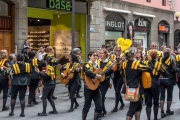 Festival de Tunas bajo el calor (Foto José Francisco Fernández Belda)