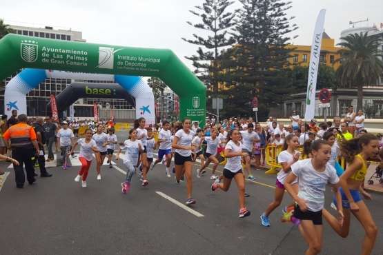 Pequeño Valiente recauda 7.000? con la IV carrera solidaria de Las Palmas (Foto TA)