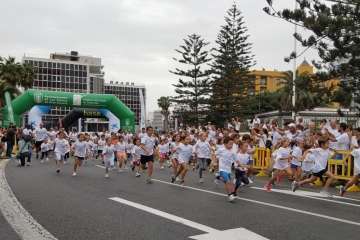Pequeño Valiente recauda 7.000? con la IV carrera solidaria de Las Palmas (Foto TA)