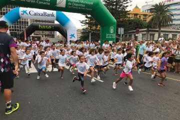 Pequeño Valiente recauda 7.000? con la IV carrera solidaria de Las Palmas (Foto TA)