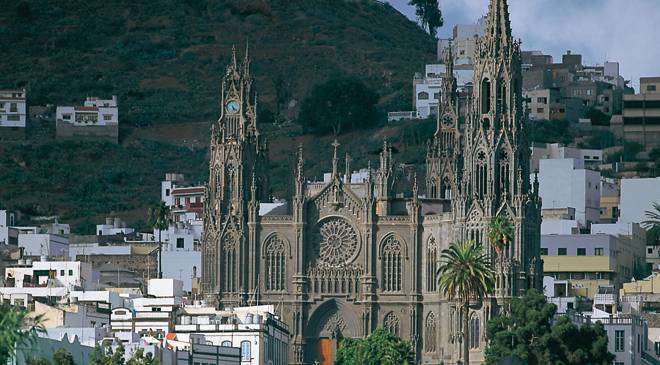 Imagen del casco de Arucas (Foto TA)