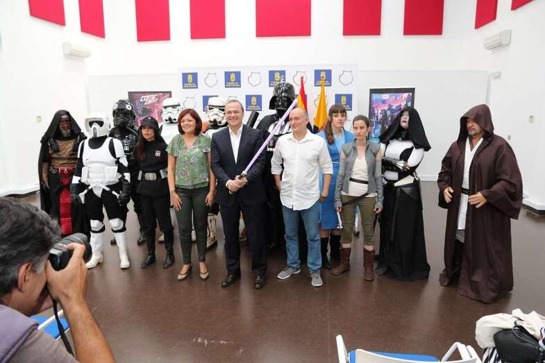 Presentación de la feria, este lunes en el Cabildo (Foto TA)