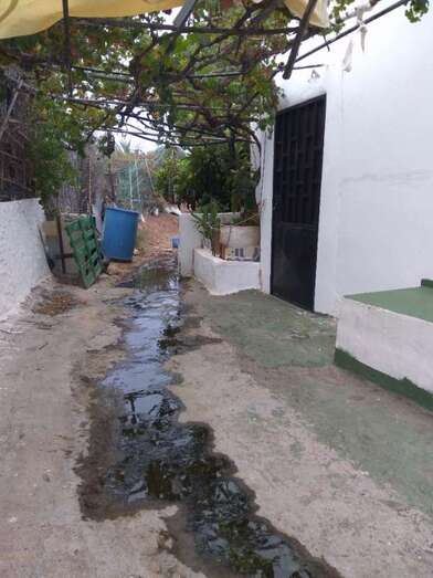 Vertido de agua (Foto TA)