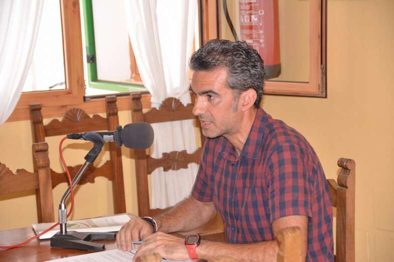 Juan Carlos Hernández, portavoz de Asamblea Valsequillera (Foto TA)