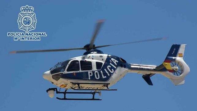 Helicóptero Cóndor de la Policía Nacional (Foto TA)