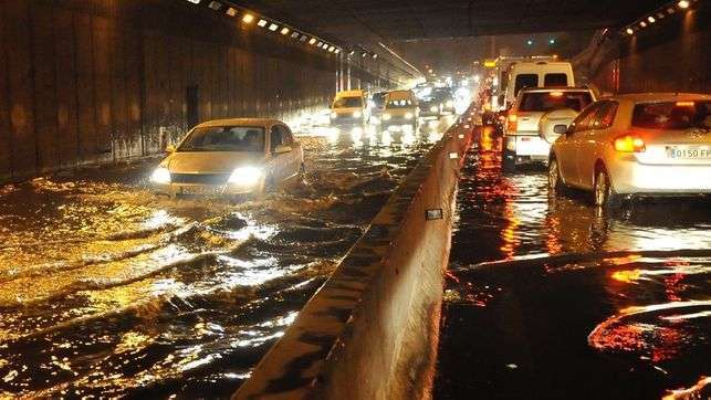 La obra contempla un nuevo pozo de aguas pluviales para evitar el rebose del túnel (Foto TA)