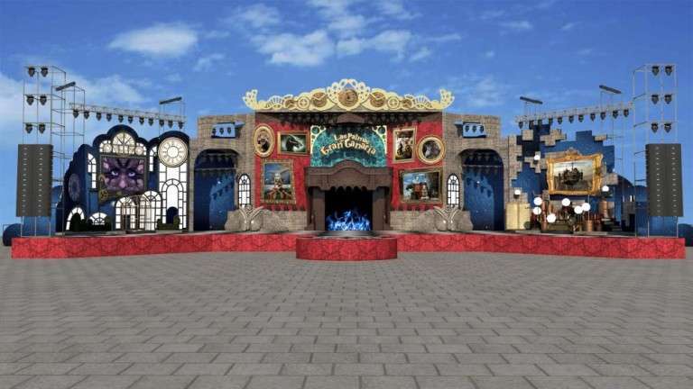 Recreación del futuro escenario carnavalero (Foto TA)