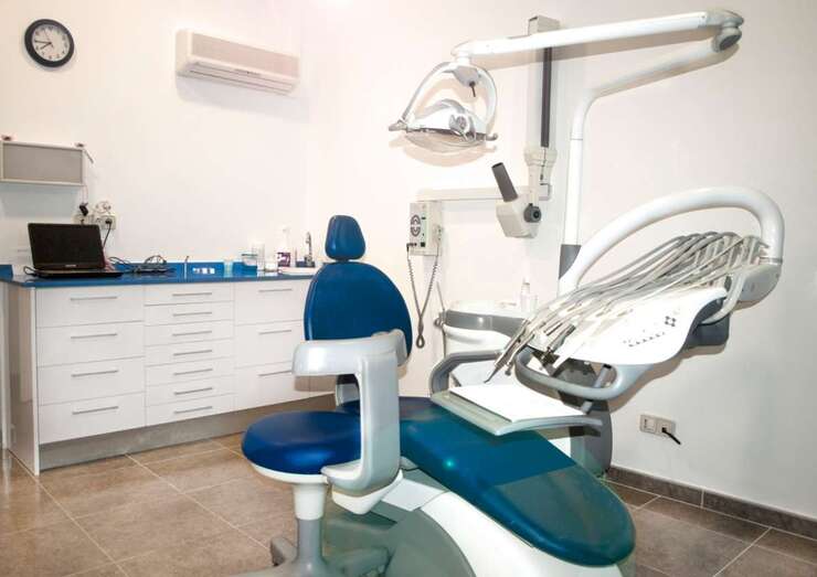 Interior de una clínica dental (Foto TA)