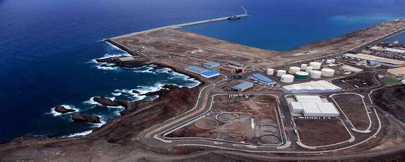 La plataforma de distribución se instalaría en la Zona Franca de Arinaga (Foto TA)