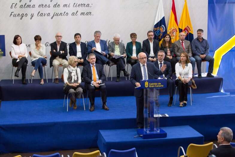 El Gobierno del Cabildo presentó este jueves el nuevo presupuesto para 2018 (Foto TA)