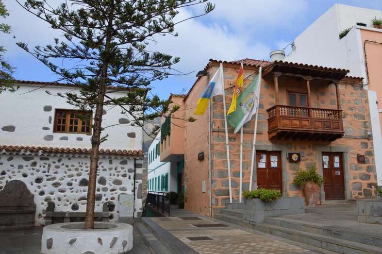 Archivo. Sede del Ayuntamiento de Valsequillo (Foto TA)