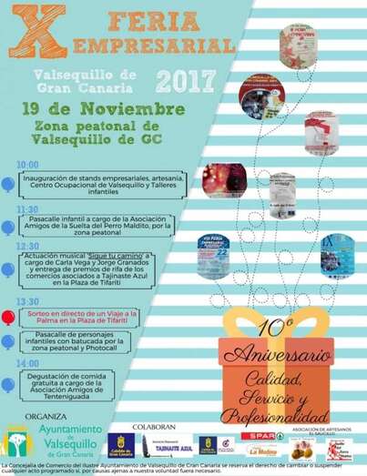 Cartel de la feria (Foto TA)