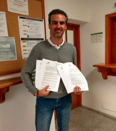 Juan Carlos Hernández Atta, concejal y portavoz de AV (Foto TA)