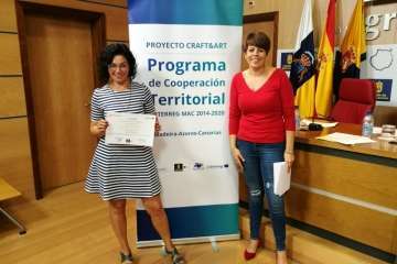 Artesanas de Telde se forman en técnicas de venta, idiomas y nuevas tecnologías (Foto TA)