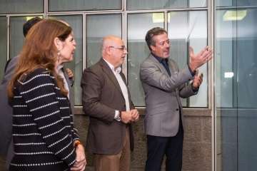 Inauguración del belén navideño del Cabildo de Gran Canaria (Foto TA)