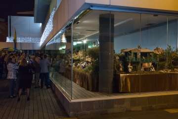 Inauguración del belén navideño del Cabildo de Gran Canaria (Foto TA)
