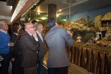 Inauguración del belén navideño del Cabildo de Gran Canaria (Foto TA)