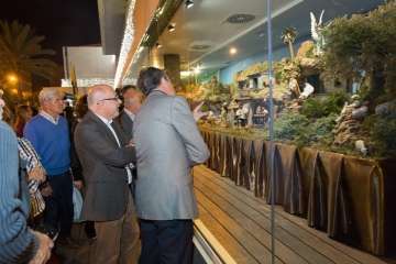 Inauguración del belén navideño del Cabildo de Gran Canaria (Foto TA)