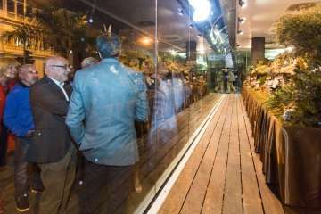 Inauguración del belén navideño del Cabildo de Gran Canaria (Foto TA)
