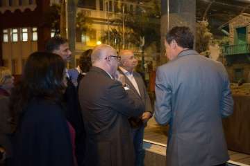 Inauguración del belén navideño del Cabildo de Gran Canaria (Foto TA)