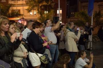 Inauguración del belén navideño del Cabildo de Gran Canaria (Foto TA)