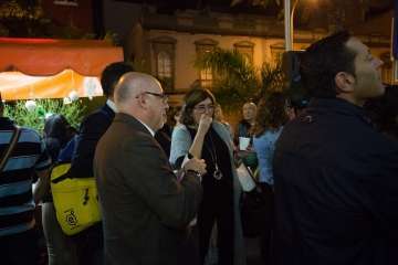 Inauguración del belén navideño del Cabildo de Gran Canaria (Foto TA)