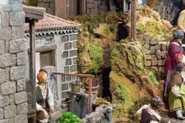 Inauguración del belén navideño del Cabildo de Gran Canaria (Foto TA)