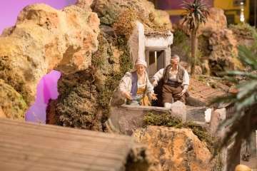 Inauguración del belén navideño del Cabildo de Gran Canaria (Foto TA)