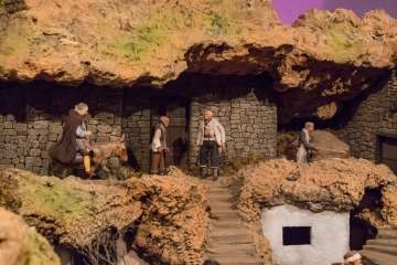 Inauguración del belén navideño del Cabildo de Gran Canaria (Foto TA)