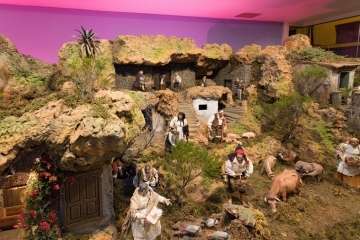 Inauguración del belén navideño del Cabildo de Gran Canaria (Foto TA)