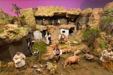 Inauguración del belén navideño del Cabildo de Gran Canaria (Foto TA)